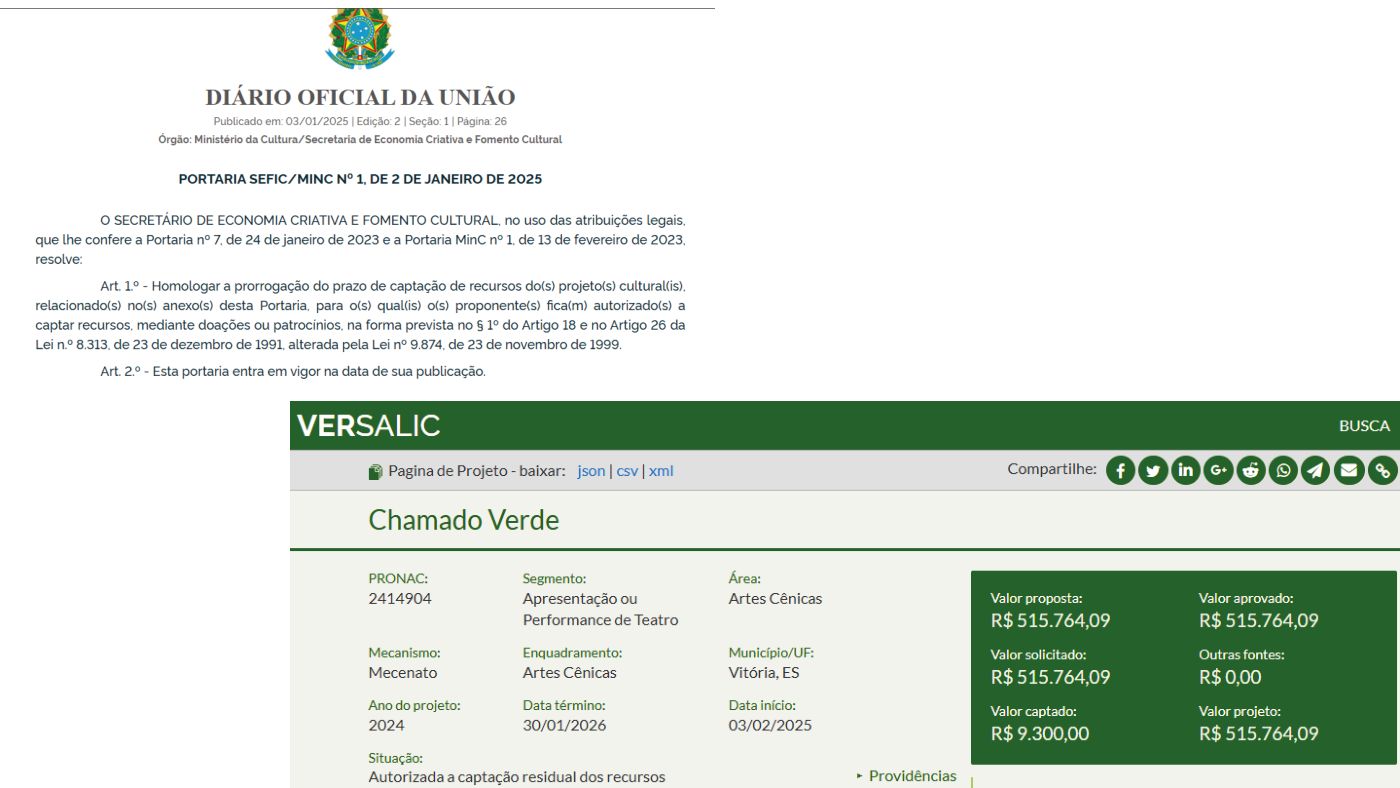 Chamado Verde